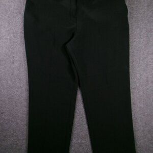 Black Label Evan-Picone Pants Womens 18 Black Stretch